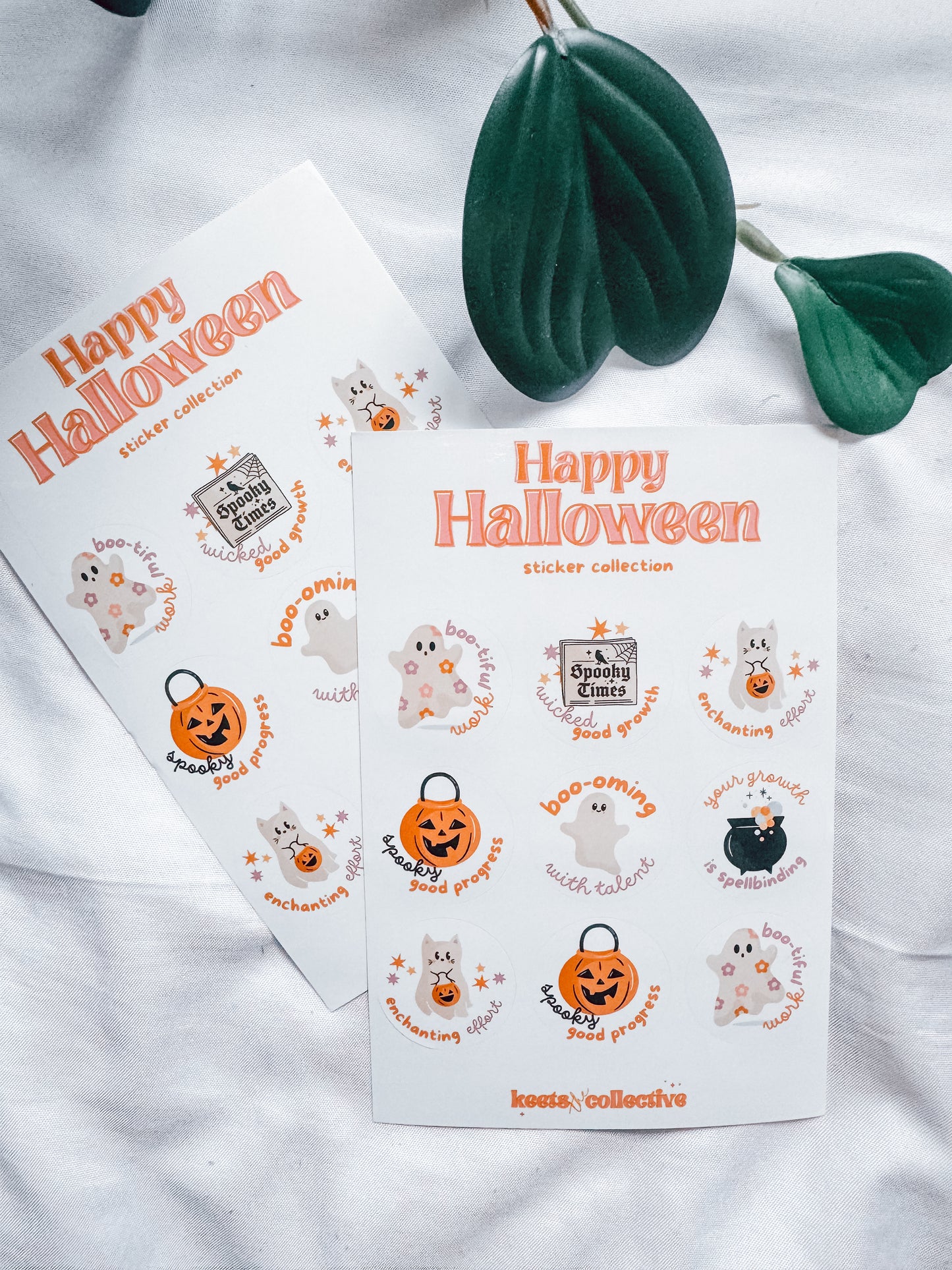 Spooky Good Affirmations - Halloween Sticker Pack