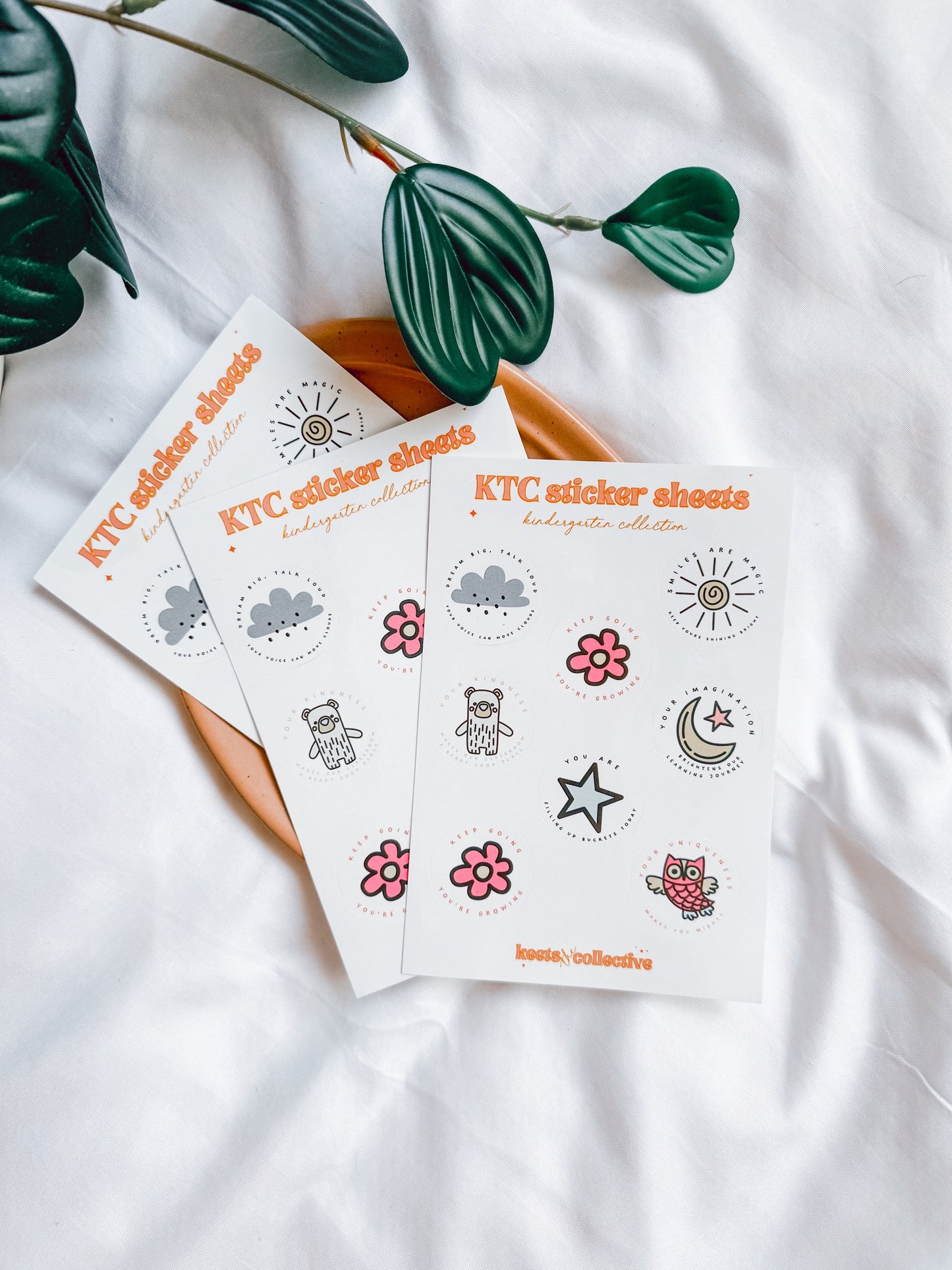 KTC sticker pack - kindergarten collection