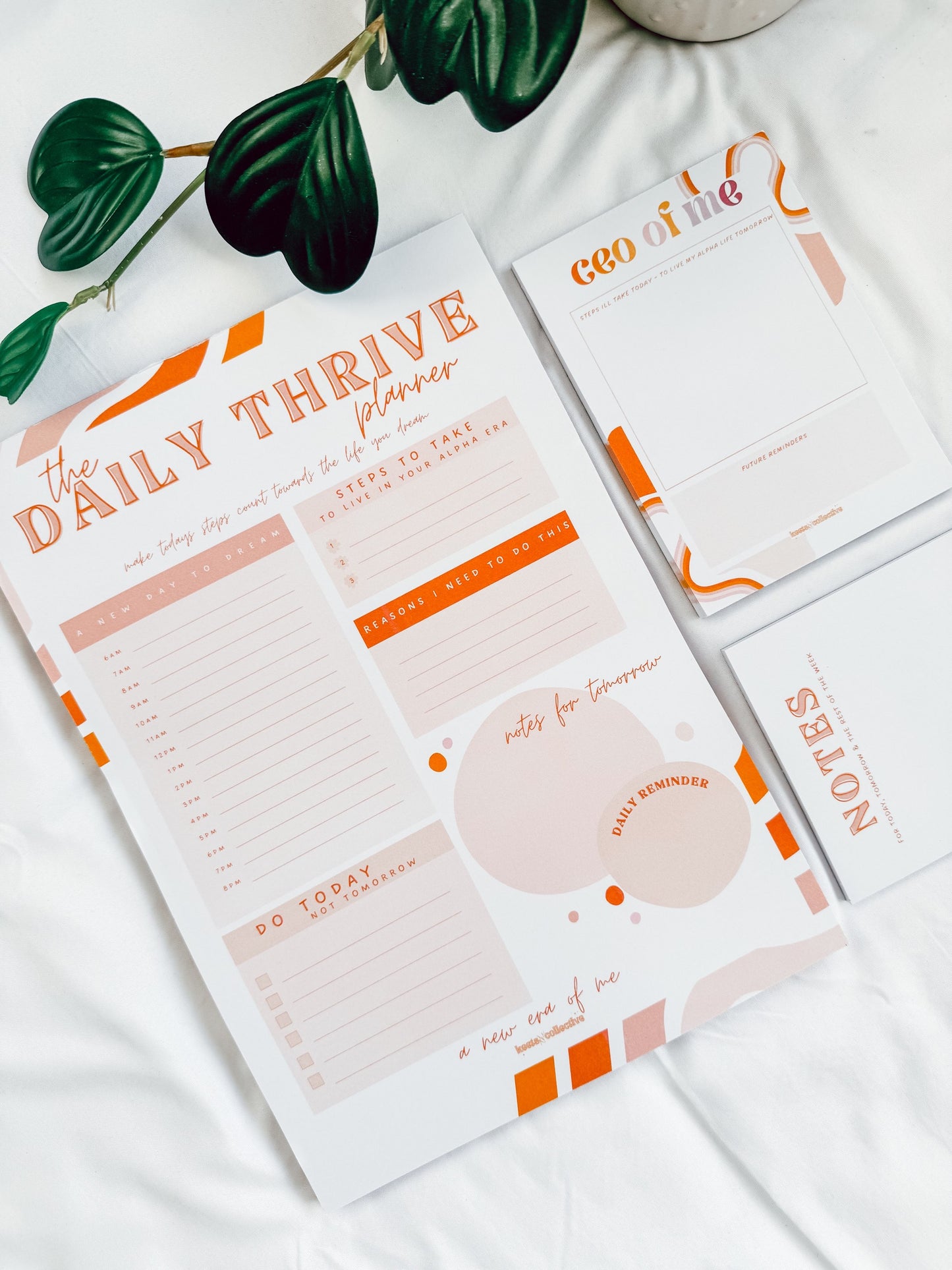 the Daily Thrive Planner - A4 Notepad